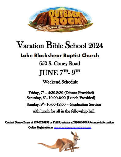 VBS flyer 2024